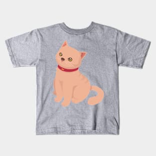 Orange cat Kids T-Shirt